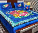 3D Panel bedsheet Crystal Cotton