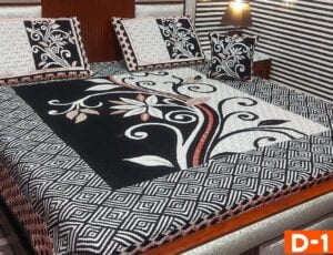 fabric velvet and jacquard Bedsheet