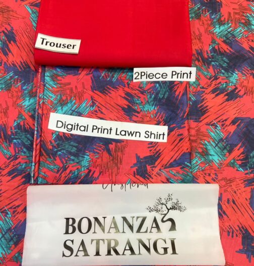bonanza satrangi sale airjet lawn 2 piece suit