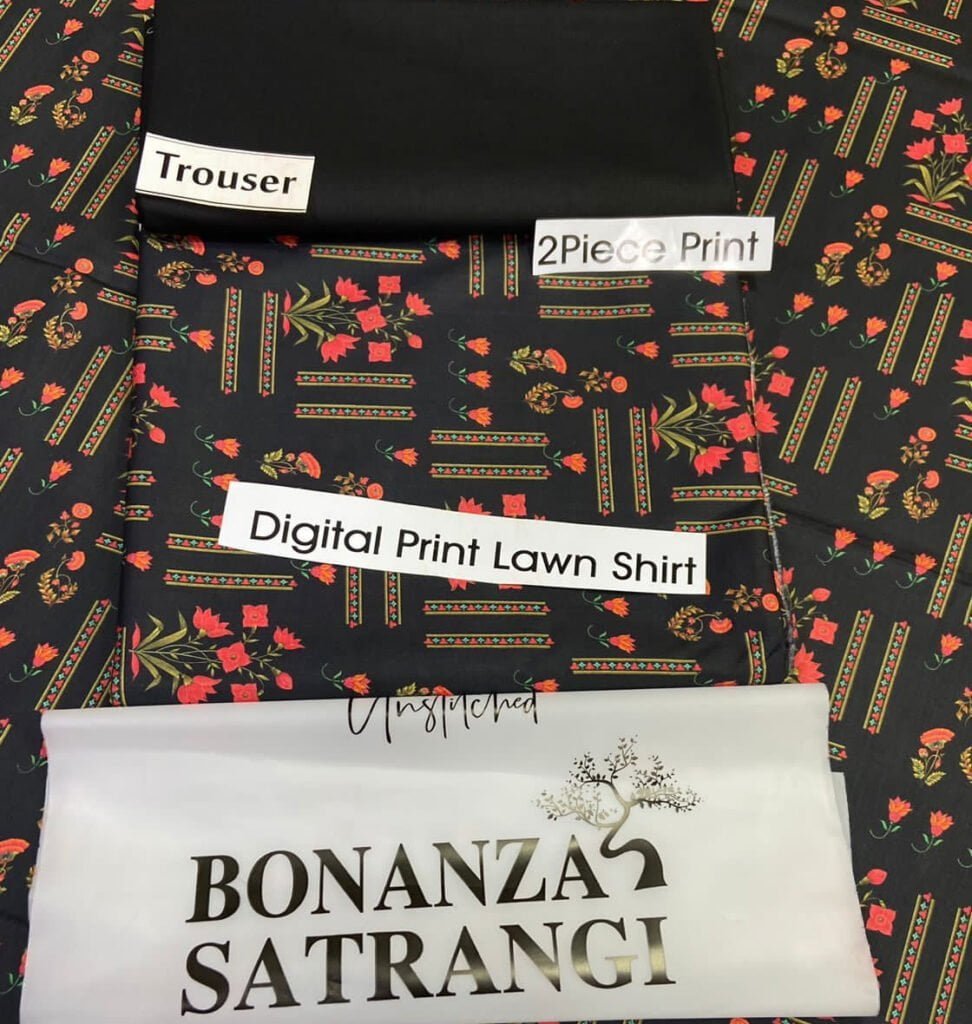 bonanza satrangi sale airjet lawn 2 piece suit