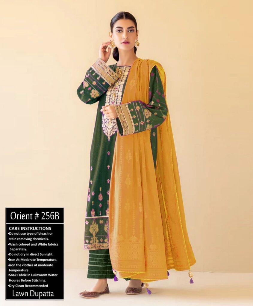 orient lawn 3pc Summer Collection 2023