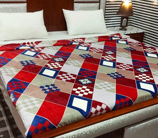 fleece blankets cheap Double bed New Design - 3