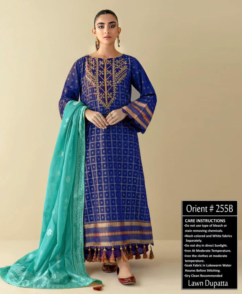 orient lawn 3pc Summer Collection 2023