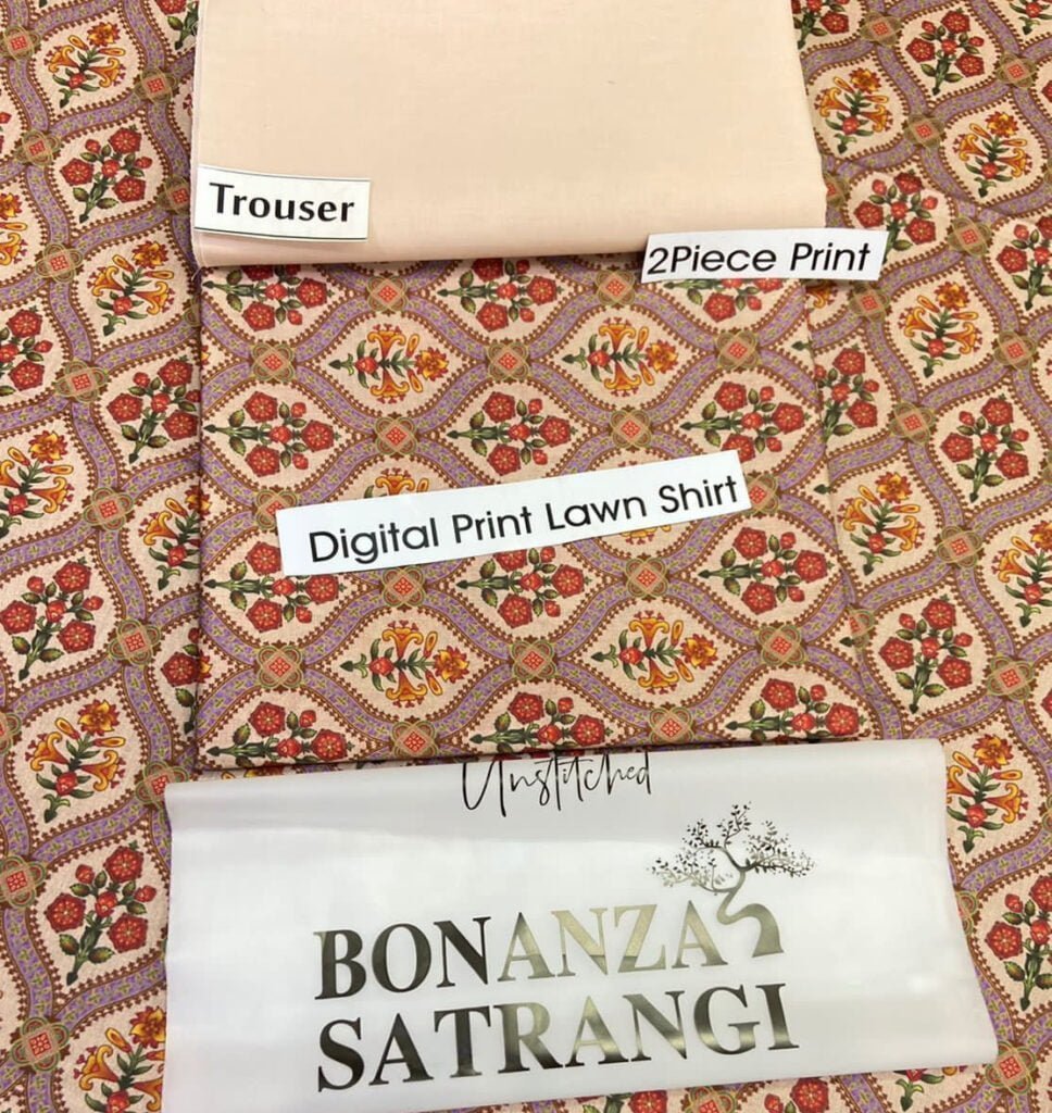 bonanza satrangi sale airjet lawn 2 piece suit
