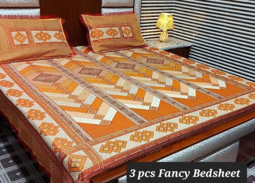 fancy & Pure Tilla Soti Bedsheet