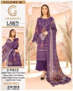 Charizma Vol’23 Airjet Lawn 3Pc 2023