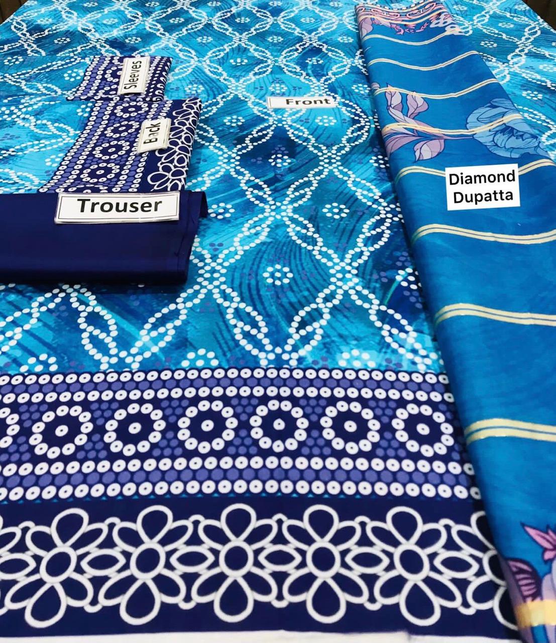 Asim jofa luxury digital printed lawn 3 piece suit with diamond dupatta - oye ji Asim jofa suits unstitched 3 piece printed suit fabric layout