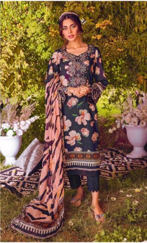 asim jofa sale Vol’23 LAWN 3PC 2023- D2 oyeji
