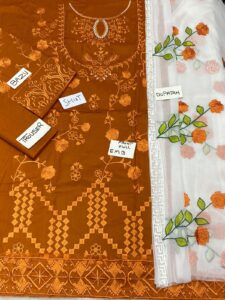 Charizma unstitched dress sale with price