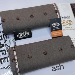 grace fabrics wash and Wear Collection | Ash