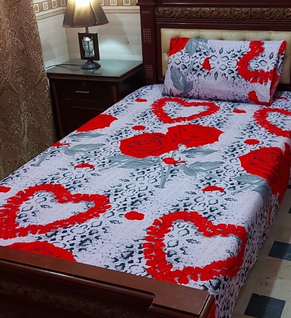 bed sheet design Crystal Single 3D Style