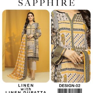 sapphire color linen collection 2023