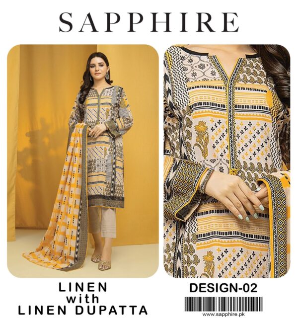 sapphire color linen collection 2023