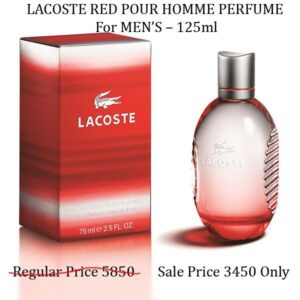 Lacoste perfume red pour homme perfume