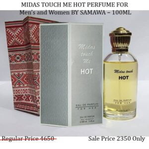 Midas touch me hot perfume for men and female by samawa 100ml