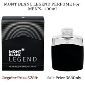 Mont blanc legend perfume for men 100ml