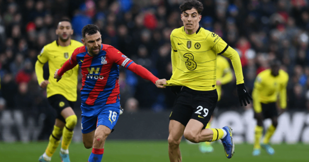 Crystal palace f. C. Vs chelsea f. C. Lineups