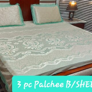 fancy bedsheet 3pc Lase Plashi 15 design