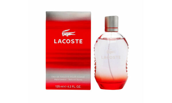 Lacoste perfume red pour homme perfume 125ml