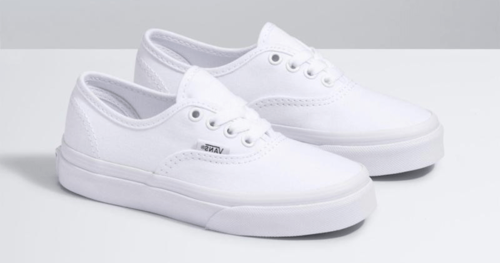 White vans shoes