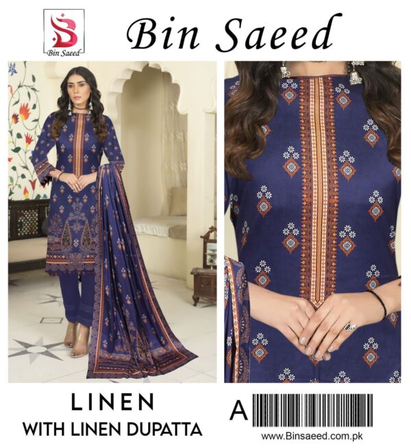 bin saeed lawn collection 2023 with price
