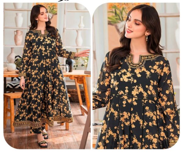 Jazmin online winter collection unstitched luxury suit