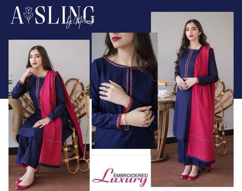 Dhanak fabric winter collection | unstitched luxury suit - oye ji Dhanak fabric winter collection unstitched luxury suit