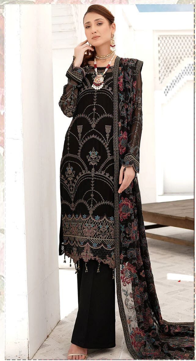 Maryum n maria dhanak 3 pc winter collection | unstitched suit - oye ji Maryum n maria dhanak 3 pc winter collection unstitched designer suit
