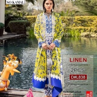 so kamal Linen 2 PIECE Winter 2024