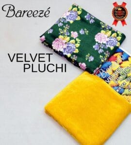 Velvet dress winter pluchi collection 2024