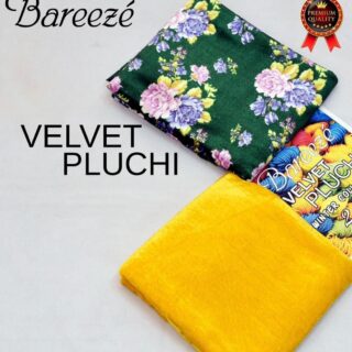 velvet dress Winter Pluchi Collection 2024
