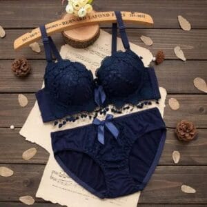 sexy black lace bra