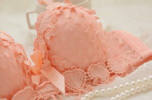 Lace bra and panty set