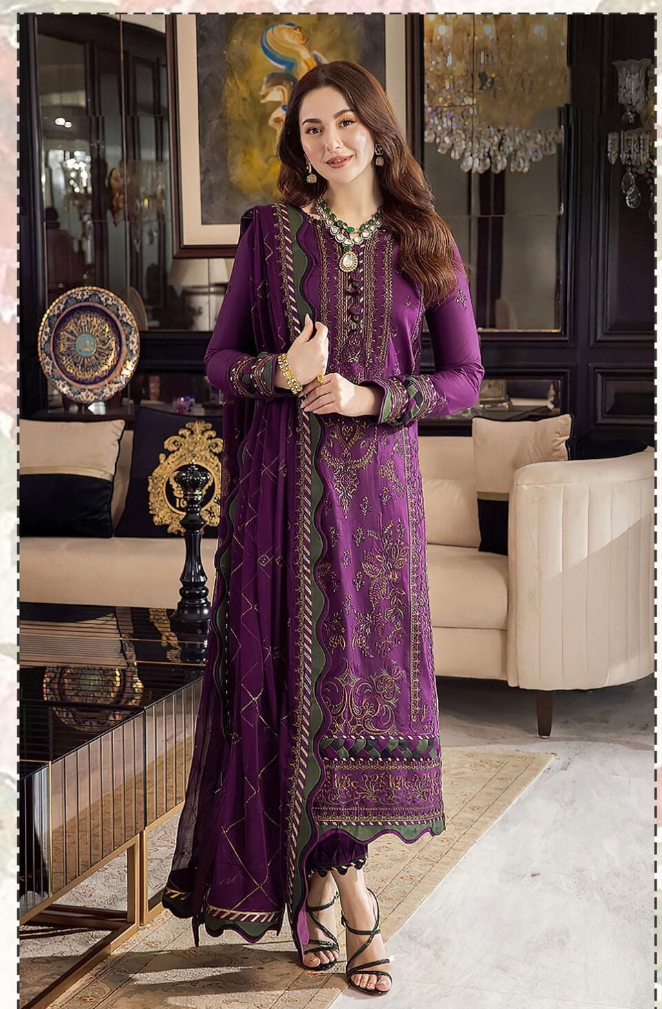 Stunning asim jofa pk summer collection - 3 piece heavy embroidered airjet lawn suit - oye ji Asim-jofa-pk-summer-collection-heavy-embroidered-lawn-3piece-suit