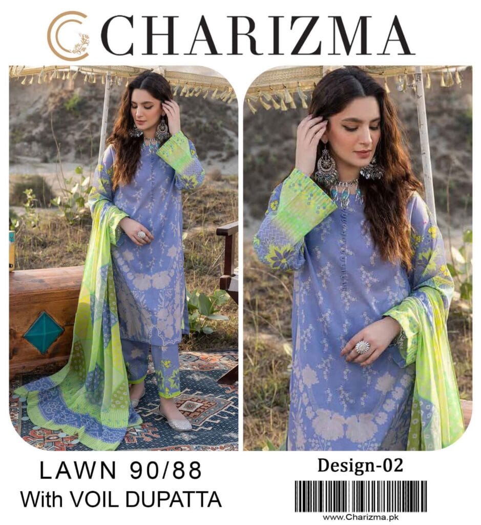 Charizma | Lawn Collection 24 | AS4-32 main image 0