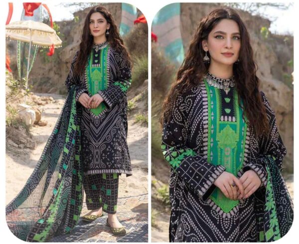 Charizma lawn summer collection unstitched luxury suit