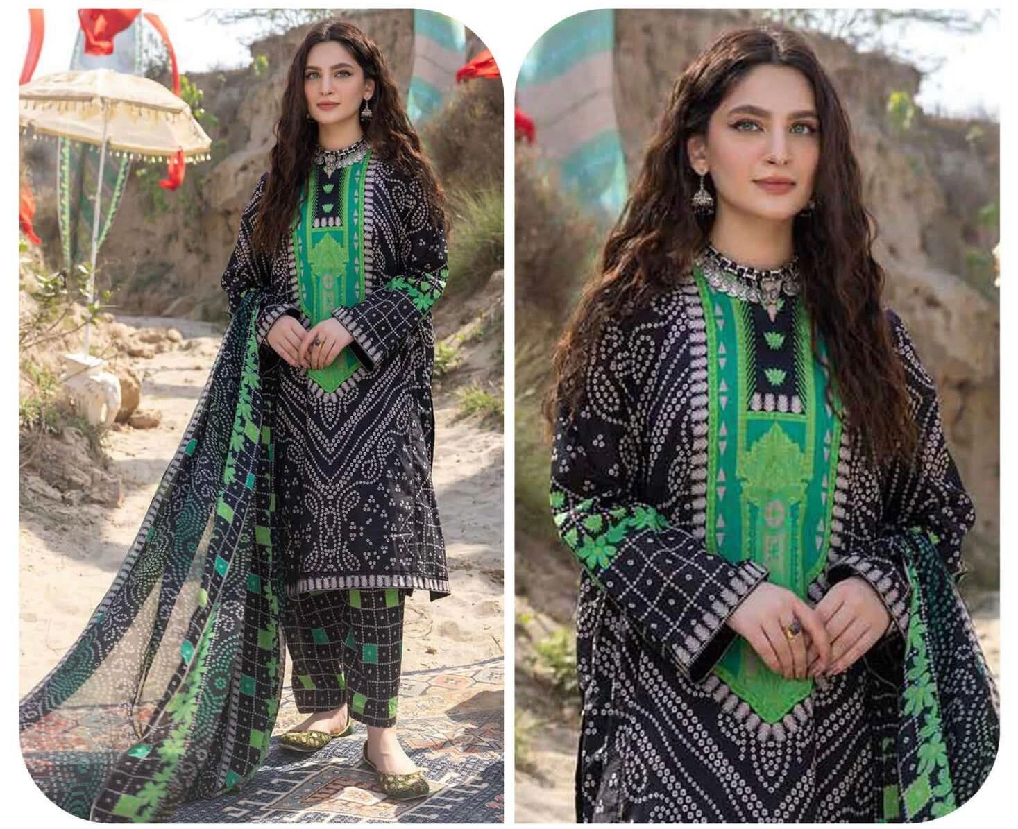 Charizma lawn summer collection | unstitched luxury suit - oye ji Charizma lawn summer collection unstitched luxury suit