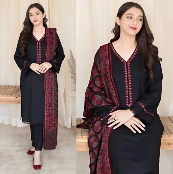 Aisling Lawn 3PC Embroidered Luxury collection