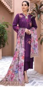Rang rasia Lawn Embroidery Collection 2024