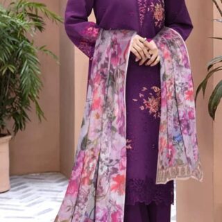 Rang rasia Lawn Embroidery Collection 2024