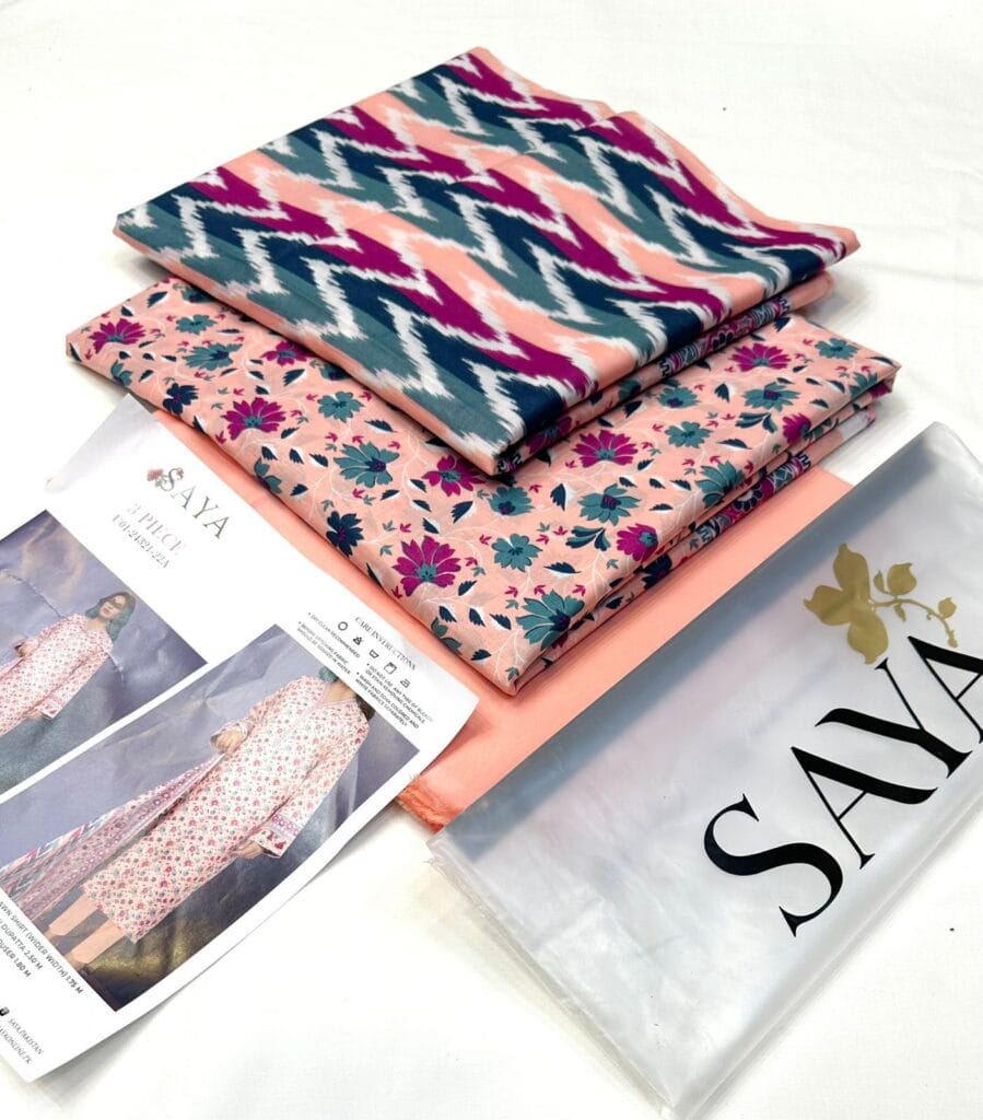 Saya original printed 3pc collection 2024