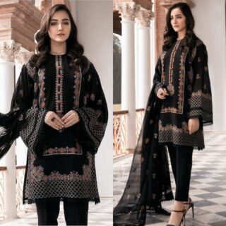 bareeze lawn summer collection Embroidery 2024