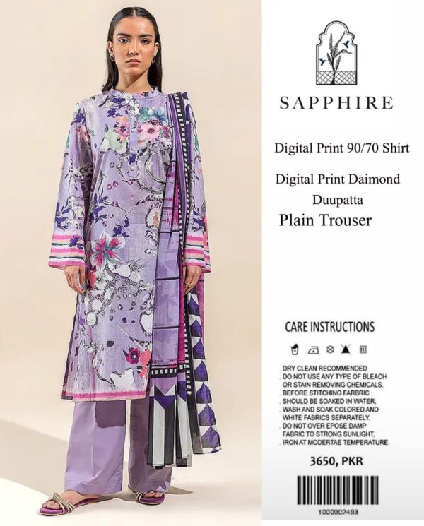 sapphire sale 2024 lawn collection