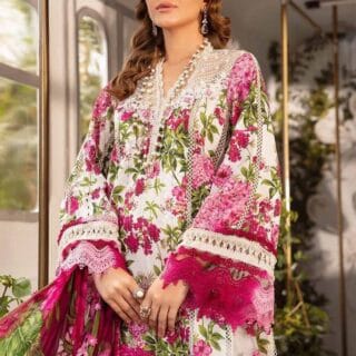 MARIA B Luxury Digital Printed 90x70 Lawn