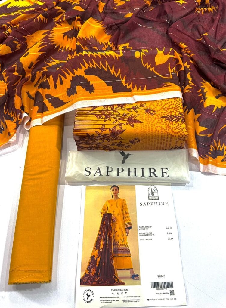 Sapphire Sale 70-Off Unstitched 2024