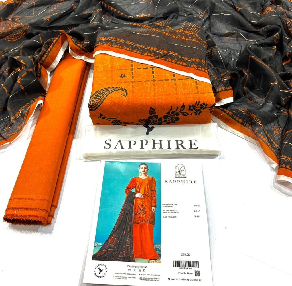 Sapphire sale 70-off unstitched khaddar