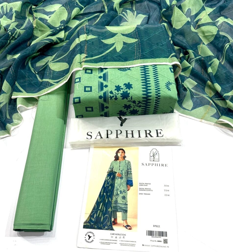 Sapphire sale 70-off unstitched lawn