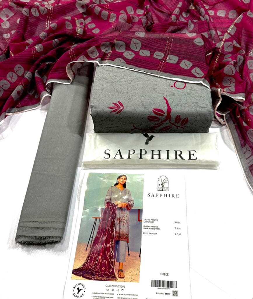 Sapphire Sale 70-Off Unstitched Pakistan