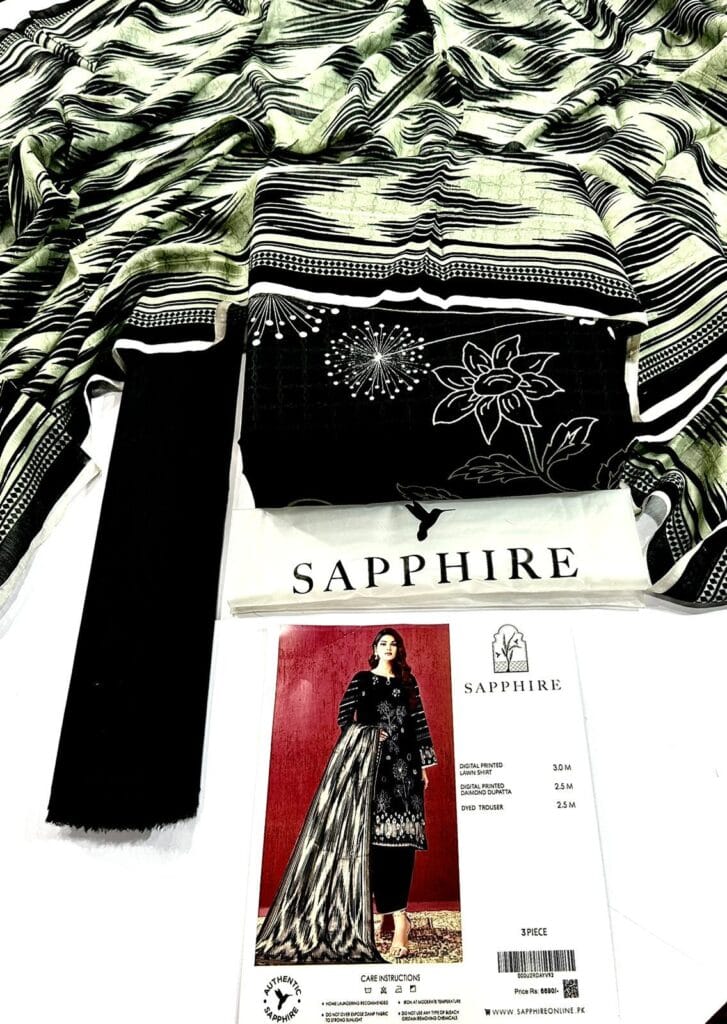 Sapphire Sale 70-Off Unstitched Winter Collection