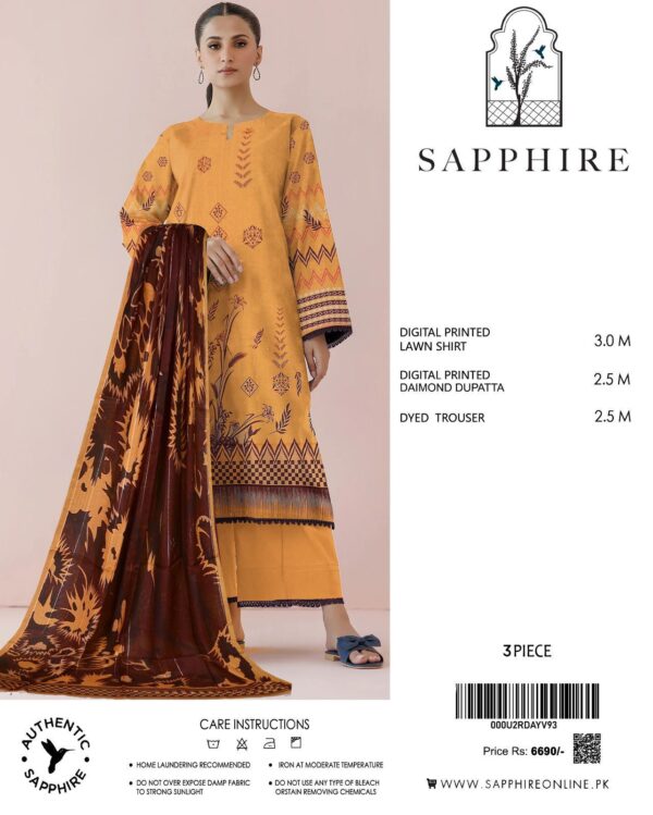sapphire summer collection 2023 stitched